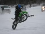 Motocross ice racing