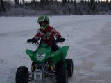 ATV ice racing