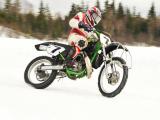 Motocross ice racing