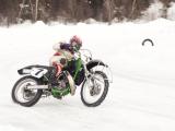 Motocross ice racing